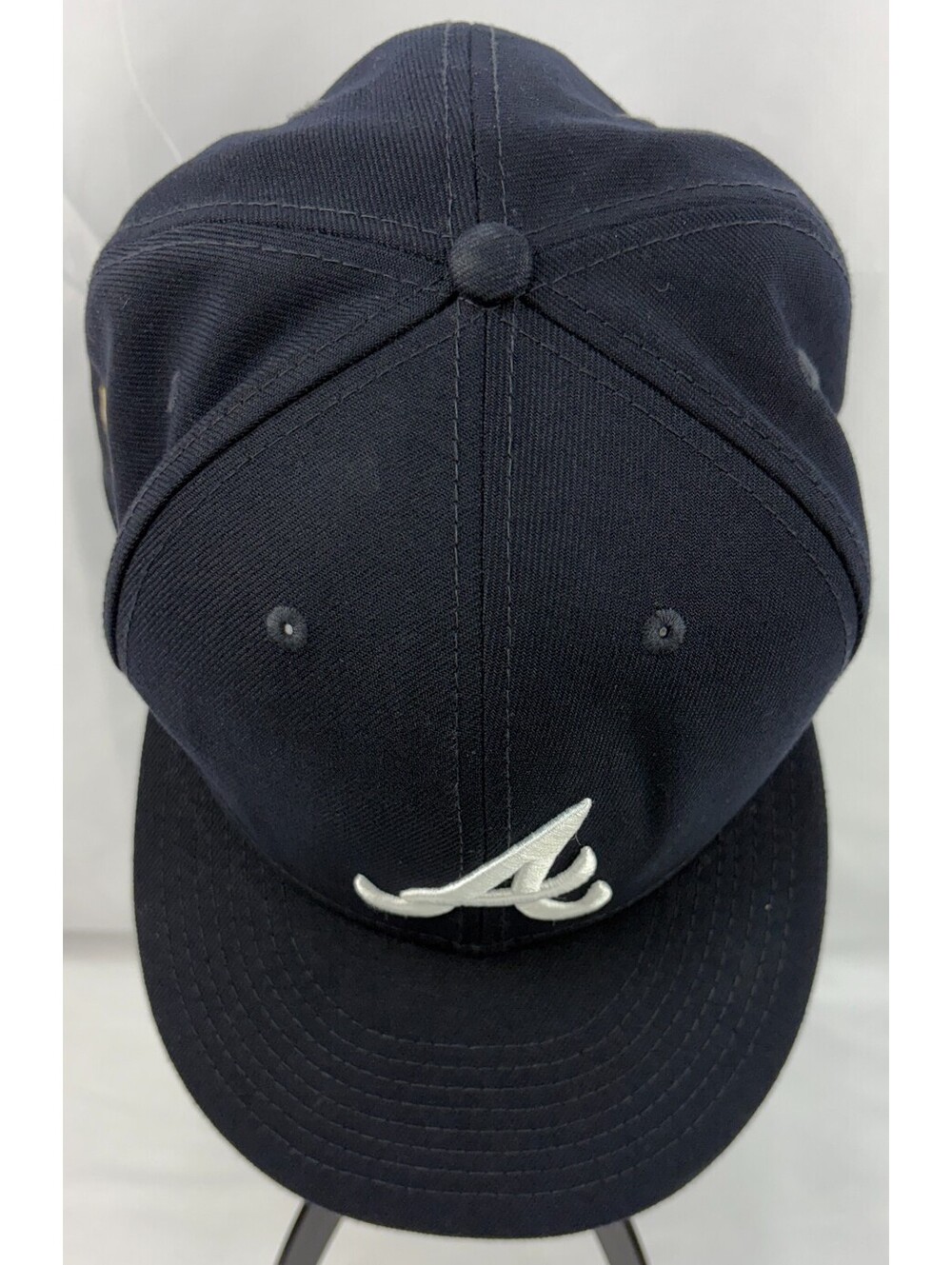 New Era 59FIFTY Atlanta Braves 1995 World Series Patch Size 7 ⅝ Fitted Hat - Picture 5 of 13